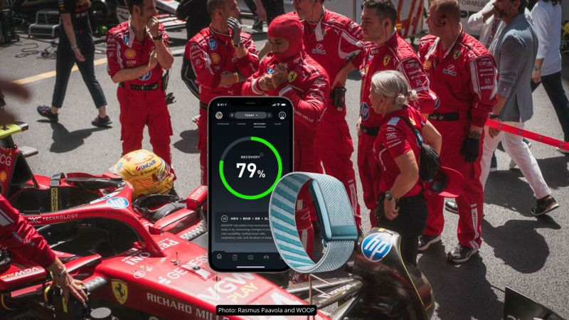 Ferrari and WHOOP show how right device can unlock a Formula 1 partnership