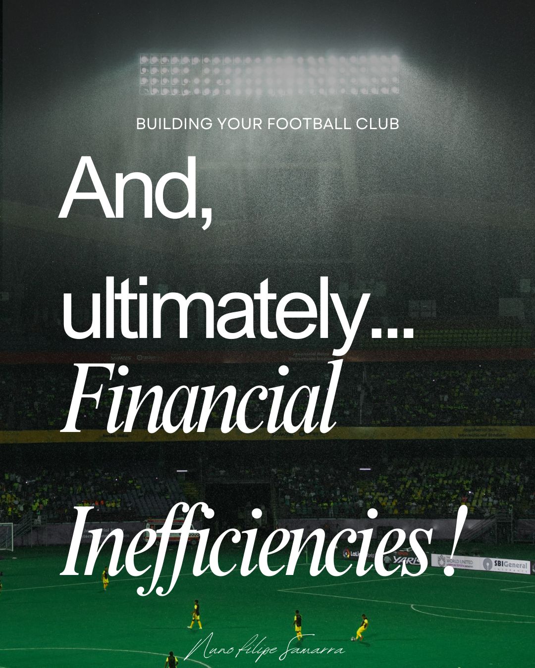 Revenue is only half of the equation.